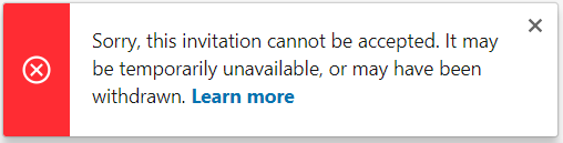 linkedin cant connnect